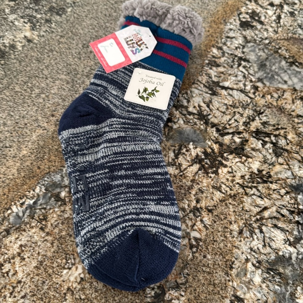 NWT Muk Luks Sherpa Socks​